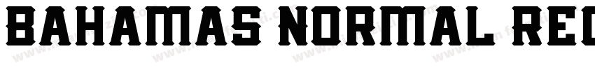 Bahamas Normal Regul字体转换